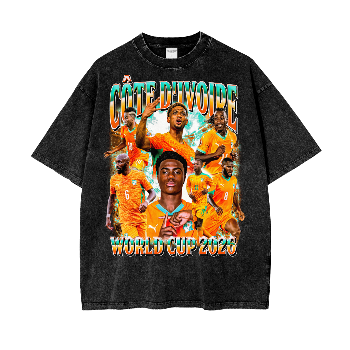 Oversize Cote D'Ivoire Tee