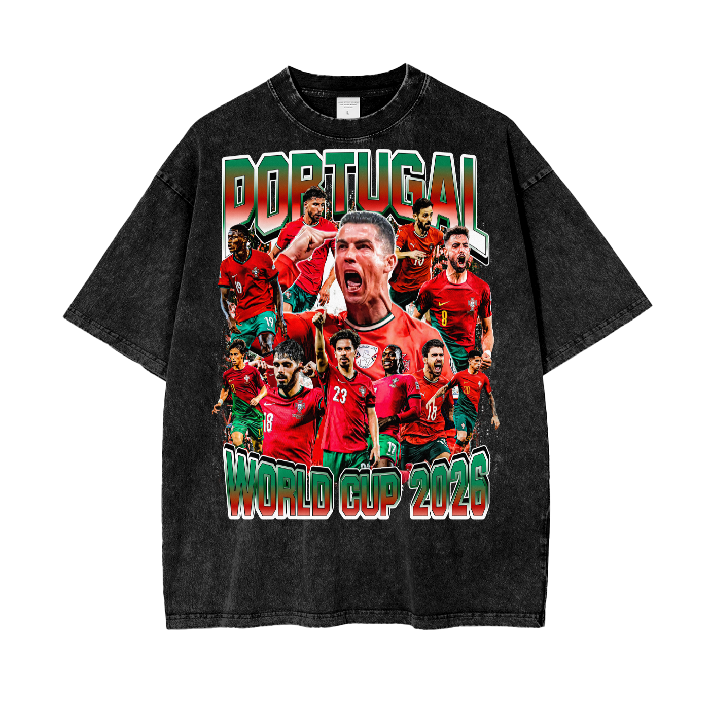 Oversize Washed Portugal WC Tee