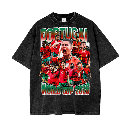 Oversize Washed Portugal WC Tee